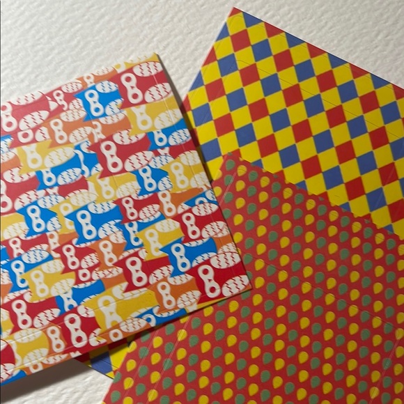 Colorful Patterned Paper Set - Picture 4 of 4